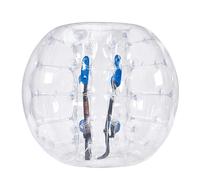 VEVOR Bulle Gonflable de 1,2 m Transparente pour Adolescents et Adultes Balle Pare Chocs à Bulles en PVC pour Hamster Humain 0,8 mm d'Épaisseur pour Jeux d'Équipe en Plein Air Jouets Pare-chocs Jardin