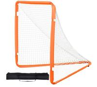 VEVOR But de Crosse Portable 1,3x1,2x1,2 m Cage de Lacrosse avec Filet et Sac de Transport Pratique Configuration Facile Équipement d’Entraînement dans l’Arrière-Cour Jardin Parc Extérieur pour Jeunes