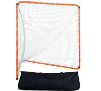 VEVOR But de Crosse Portable 2,1x1,8x1,8 m Cage de Lacrosse avec Filet et Sac de Transport Pratique Configuration Facile Équipement d’Entraînement dans l’Arrière-Cour Jardin Parc Extérieur pour Jeunes