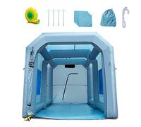 VEVOR Armoire de Peinture Gonflable 4x2,95x2,75 m Cabine de Peinture Gonflable Tente Peinture Gonflable Automobile en Oxford 210D Souffleurs 950 W