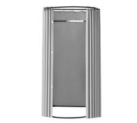 VEVOR Cabine d'Essayage 100x95x200 cm, Vestiaire Portable avec Rideaux Épais en Polyester et Crochet, Espace Privé pour Magasin, Boutique, Centre Commercial, Atelier de Couture, Activité en Plein Air