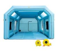 VEVOR Cabine de peinture gonflable 7×4×2,5 m – 2 souffleurs, système de filtration, Oxford