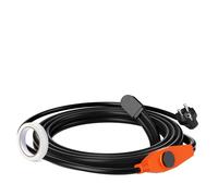 VEVOR Câble Chauffant Tuyaux Antigel 2 m 23 W/m avec Thermostat Intégré, Installation Pratique pour Conquérir l'Hiver du Gel, Protection Conduites d'Eau Maison, Tuyaux en PVC, en Métal, en Plastique