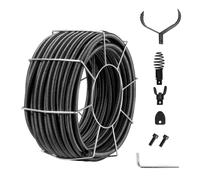 VEVOR Câble nettoyage canalisations noyau solide 30m 19mm pour tuyaux 100-200mm