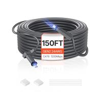 VEVOR Câble Starlink Standard Gen 2 Satellite V2 Rallonge Câble 45,72 m 24 AWG / 0.25 mm²
