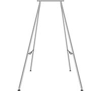 VEVOR Cadre de yoga aérien 253 x 192 x 295 cm, Argent Yoga Swing Air Fliegen Stand, Outdoor Indoor Yoga Balançoire Châssis Accessoires de yoga 250 kg Max. Capacité de charge, y compris cordes de sécur