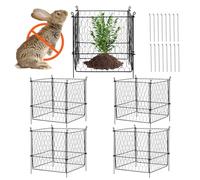VEVOR Cages de protection pour plantes légumes contre animaux 340 mm lot de 4