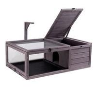 VEVOR Cage Pour Petits Animaux En Bois Pour Tortues Avec Support d'Éclairage Suspendu Bois