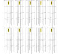 VEVOR - cages à tomates, Support pour plantes, 10 paquets carrés en acier, 3.8 pieds pour jardin