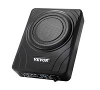 VEVOR Caisson de basses sous le siège de voiture mince 203 mm 300 W pour camion