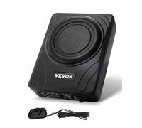 VEVOR Caisson basses sous-siège voiture 300W 203mm amplificateur intégré entrée haut/bas contrôleur