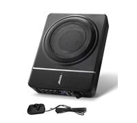 VEVOR Caisson de basses sous siège 240W 203mm, amplificateur intégré, entrée haut/bas pour camion