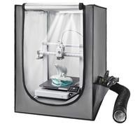 VEVOR Caisson pour Imprimante 3D avec Ventilation, Enceinte Fermée pour Imprimante 3D en Tissu Oxford, Étanche à la Poussière et à l'Eau, Température Constante, LED, Compatible avec Photon Mono/Mars 3