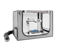 VEVOR Caisson pour Imprimante 3D avec Ventilation, Enceinte Fermée pour Imprimante 3D en Tissu Oxford, Étanche à la Poussière et à l'Eau, Température Constante, Éclairage LED, pour Bambu Lab A1 Combo
