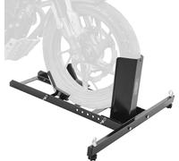 VEVOR Cale de roue avant Béquille de moto 381-558,8 mm Réglable, Béquille de moto Capacité de charge 816,5 kg, Convient pour une largeur de pneu de 76,2-203,2 mm Béquille de paddock avant