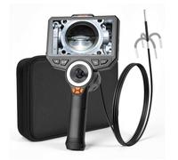 VEVOR Caméra Endoscopique 360° 4 Voies Endoscope avec Sonde 3,9 mm Caméra Inspection pour Canalisation Automobile avec Éclairage, Écran IPS HD 6 pouces, Câble Serpent 1,5 m, Zoom 8x, Batterie 7000 mAh