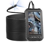 VEVOR Caméra Endoscopique Endoscope Triple Objectif Écran IPS 5" avec Câble 15 m