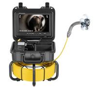 VEVOR Caméra Inspection Canalisation Égout Auto-nivelant 30m Écran 9" Zoom 36X