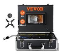 VEVOR Caméra Inspection Égout 1000TVL Haute Definition Écran 7 Pouces Pour Plomberie 30m