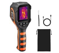 VEVOR Caméra Thermique Résolution TISR 320x240 pixels Imageur Thermique Résolution IR 256x192 pixels Vision 2 Mpx Fréquence Rafraîchissement 25 Hz, -20 °C à 550 °C, 4 Modes Image, 6 Palettes Couleurs