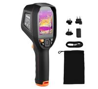 VEVOR Caméra Thermique Résolution TISR 512x384 pixels Imageur Thermique Résolution IR 256x192 pixels, Vision 2 Mpx Fréquence Rafraîchissement 25 Hz, -20 °C à 550 °C, 4 Modes Image, 7 Palettes Couleurs