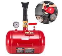 VEVOR Canon à Air 18,9 L, Booster de Pneu avec Pression de Service 0,6-0,8 MPa, Gonfleur Pneumatique de Pneu pour Pick-up, Camion, VTT, Jeep, Fourgonnette, Tracteur Tondeuse, Camping-Car, Rouge