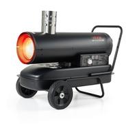 VEVOR Canon à Chaleur Diesel 20 kW à Combustion Indirecte, Chauffage Diesel/Kérosène à Air Pulsé avec Thermostat Réglable, Générateur d'Air Chaud pour Garages, Entrepôts, Chantiers et Ateliers, Noir