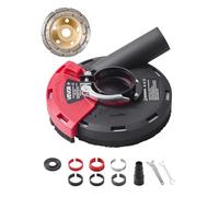 VEVOR Capot de Protection pour Meuleuse d'Angle 100-125 mm avec Meule 125 mm