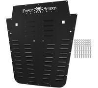 VEVOR Capot Ventilé, Prise d'Air pour Voitures en Alliage d'Aluminium, Revêtement en Poudre Noire, Compatible avec Jeep Wrangler JK 2013 - 2017