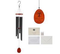 VEVOR Carillon à vent carillon éolien pour extérieur en aluminium 1042 mm noir