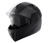 VEVOR Casque de Moto, Non Masqué, Casque Smart Street ABS Haute Densité avec Lentille Pare-Soleil Interchangeable, Casque Motocross Confortable Approuvé Dot, pour Jeunes et Adultes, Taille M, Noir