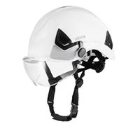 VEVOR Casque de Sécurité Industriel avec Visière Suspension à Cliquet à 6 Points