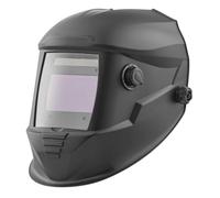 VEVOR Casque de Soudage Solaire à Obscurcissement Automatique Couleur Réelle 100,1 x 59,4 mm, avec 4 Capteurs Arc, Teinte DIN 4/5-9/9-13, pour Soudage TIG MIG ARC, Meulage, Découpe, Série METIS, Noir