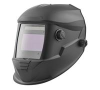 VEVOR Casque de Soudage Solaire à Obscurcissement Automatique Couleur Réelle 100,1 x 59,4 mm, avec 4 Capteurs Arc, Teinte DIN 4/5-9/9-13, pour Soudage TIG MIG ARC, Meulage, Découpe, Série METIS, Noir