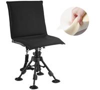 VEVOR Chaise de Chasse Pivotante à 360° Silencieuse et Pliable avec Housse