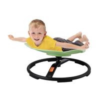 VEVOR Chaise pivotante éléphant pour enfants, 100 kg, carrousel sensoriel pour autisme, siège rotatif à 360°, avec base en métal antidérapante, pour coordination, équilibre et concentration, vert