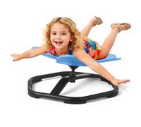 VEVOR Chaise Pivotante pour Enfants Capacité 100 kg, Chaise Tournante Sensorielle, Siège Rotatif en Forme de Pétale, Base Antidérapante, Favorisant la Coordination, l'Équilibre et la Concentration