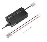 VEVOR Chargeur Batterie Lithium LiFePO4 12 V 10 A 14,6 V CA CC pour Camping-cars