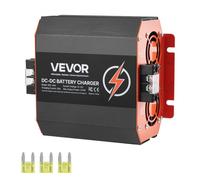 VEVOR Chargeur de Batterie CC à CC 12 V 30 A 375 W pour Batteries Plomb-acide, Lithium, AGM, GEL, Facile à Installer, Chargeur Intelligent Multi-étapes pour Voitures, Camping-cars, Camions, Bateaux