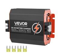VEVOR Chargeur de Batterie Plomb-acide Lithium AGM GEL 12 V 40 A CC à CC 500 W