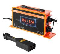 VEVOR Chargeur de batterie pour chariot de golf 36 V 12 A pour EZGO Style D IP67