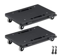 VEVOR Chariot à plate-forme à bord emboîtable, 2 pièces, déplacement de meubles, capacité de 226,8 kg chacun