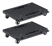 VEVOR Chariot à plate‑forme emboîtable – 2 pièces, 226,8 kg chacun, 4 roues robustes, verrouillable