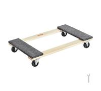 VEVOR - chariot de meubles, roulette mobile, capacité de 1000 lb, 4 roues roulantes en bois