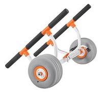 VEVOR Chariot de Kayak Pliable Capacité 158kg Avec Pneus Gonflables en Polyuréthane 30,5cm Multicolore