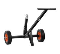 VEVOR Chariot de Remorque, Capacité de Charge de Languette 272 kg, Hauteur Réglable 42 cm et 56 cm, Boule d'Attelage 47,3 mm, Pneus Pleins 254 mm, pour Déplacer Une Remorque de Camping-Car Bateau