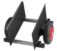 VEVOR Chariot porte-plaques de plâtre 272 kg – réglable, roues pneumatiques verrouillables