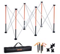 VEVOR Châssis Pliable Établi 126,6x66,5 cm, Support Table de Travail Charge 1135 kg, sans Assemblage, Pied d’Établi Portable avec Sac de Rangement, Plateau de Table NON Inclus, pour Garage Atelier