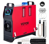 VEVOR Chauffage à air diesel 8 kW 12 V 8 kW Chauffage à carburant indépendant avec sortie d'air (écran LCD bleu)