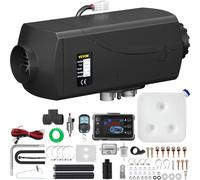 VEVOR Chauffage autonome diesel 5KW, réchauffeur d'air diesel 12V, chauffage d'air diesel 10 L, -40 ℃ - + 20 ℃ température de travail Air Diesel chauffage, Air Heater chauffage en aluminium pour campi